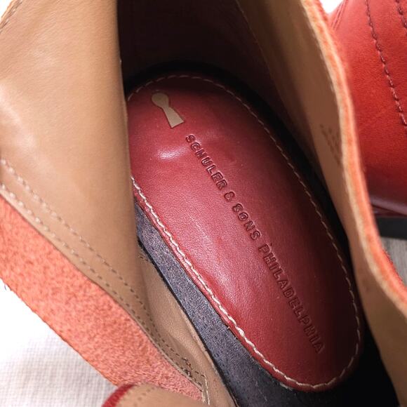 Anthropologie Tan Leather Clogs - Picture 15 of 15